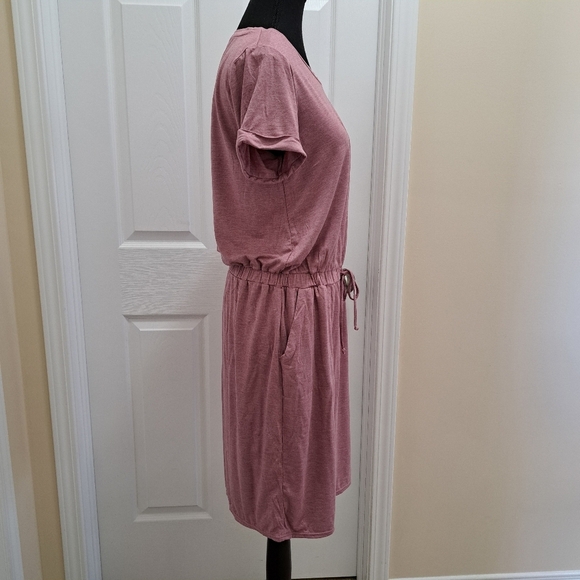 32 Degrees Cool Pink Casual Dress Women's Medium Stretch Dress - Picture 6 of 16